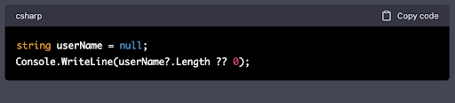 full reference exception fixed code